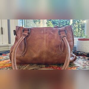 Bed Stu Rockababy Tan Leather Bag